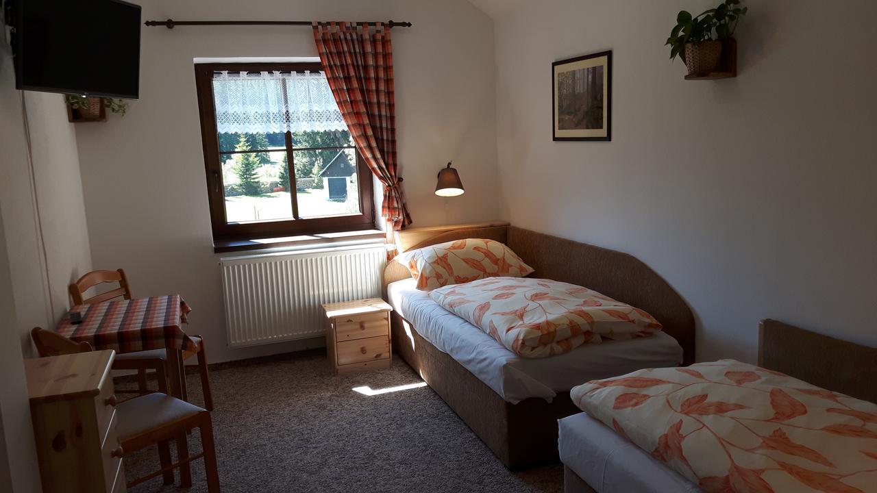 Chata U Tri Sluk Modrava Exterior foto